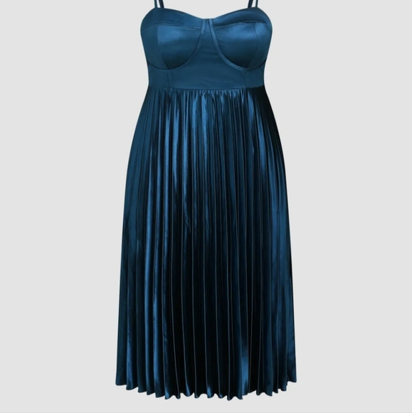 CIDER Blue Cami Maxi Dress - Picture 2 of 4